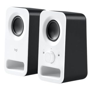 רמקולים Logitech 2.0 Multimedia Speakers Z150 Retail צבע לבן