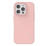 כיסוי סילקון איכותי תומך MagSafe עבור Iphone 16 Pro  בצבע ורוד