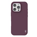 כיסוי סילקון איכותי תומך MagSafe עבור Iphone 16 Pro Max בצבע חציל