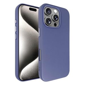 כיסוי דמוי עור אקסלוסיבי עבור iphone 16 Pro Max תומך Magsafe בצבע סגול