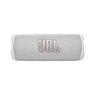 רמקול אלחוטי נייד JBL Flip 6 בצבע לבן