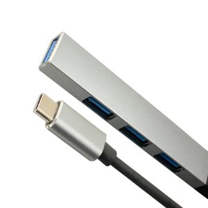 מפצל 4 יציאות Type-C to USB 3.0