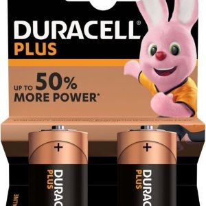 זוג סוללות Duracell C