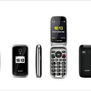 טלפון למבוגרים SLIDER Advance W70 4G בצבע שחור