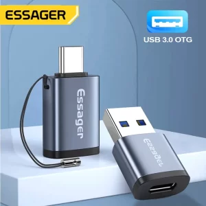 מתאם Type C נקבה ל USB זכר מבית ESSAGER