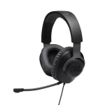 אוזניות גיימינג חוטיות JBL Quantum 100 בצבע שחור