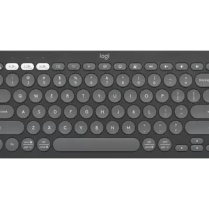 מקלדת Logitech PEBBLE KEYS 2 K380S- צבע גרפיט