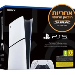 קונסולה Sony PlayStation 5 Digital Edition 1TB PS5 SLIM כולל בקר אלחוטי שנה אחריות יבואן רשמי