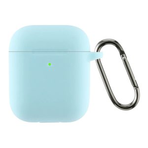 כיסוי סילקון לאיירפודס 2 עם תופסן בצבע כחול שמיים מבית Target