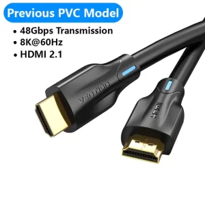 כבל HDMI 2.1 8K באורך 1M מבית VENTIOM