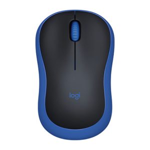 עכבר אלחוטי Logitech Wireless M185 בצבע כחול