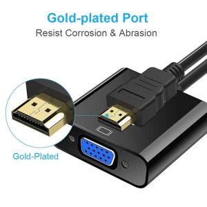 מתאם Hdmi זכר ל VGA נקבה