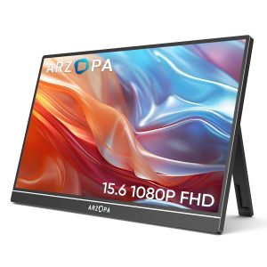 מוניטור נייד בגודל 15.6 אינץ FHD 1080P מבית Arzopa