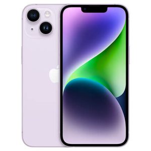 אייפון Apple iPhone 14 128GB בצבע Purple שנה אחריות יבואן רשמי
