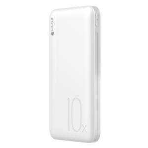 סוללת גיבוי ניידת טעינה מהירה 22.5W 10k mAh מבית Miracase בצבע לבן