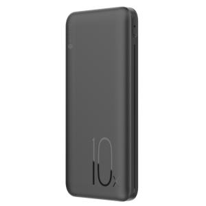 סוללת גיבוי ניידת טעינה מהירה 22.5W 10k mAh מבית Miracase בצבע שחור