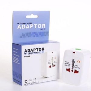 מתאם שקע תקע אוניברסלי שמתאים בכל העולם | כולל הגנות מתח