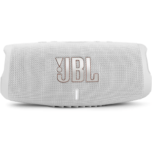 רמקול אלחוטי JBL Charge 5 בצבע לבן