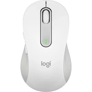 עכבר אלחוטי Logitech Signature M650 בצבע לבן גודל Large
