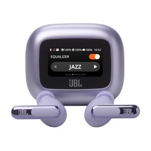 אוזניות אלחוטיות כולל ביטול רעשים Jbl Live Beam 3 בצבע סגול