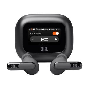 אוזניות אלחוטיות כולל ביטול רעשים Jbl Live Beam 3 בצבע שחור