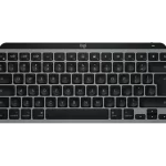 מקלדת אלחוטית Logitech MX Keys Mini Bluetooth For Mc בצבע Graphite