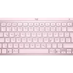 מקלדת אלחוטית Logitech MX Keys Mini Bluetooth בצבע Rose