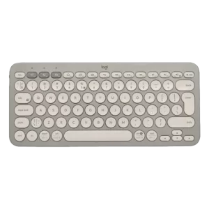 מקלדת אלחוטית מבית Logitech דגם K380 בצבע אפור