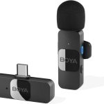 מיקרופון דש Boya V10 Type-C שנה אחריות