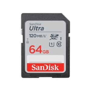 כרטיס זיכרון SD Ultra 64GB 120MB/S