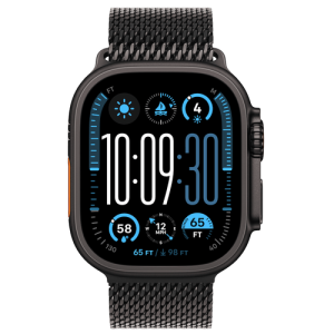 שעון חכם Apple Watch Ultra 2 GPS + Cellular 49mm Black Titanium Case with Black Ocean Band