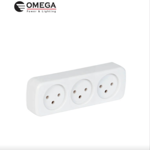 מפצל שקע 3 כניסות מבית OMEGA
