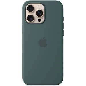 כיסוי מקורי iPhone 16 Pro Max Silicone Case with MagSafe - Green Lake