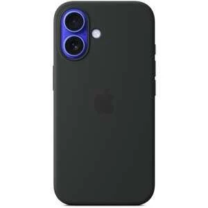כיסוי מקורי iPhone 16 Silicone Case with MagSafe - Black