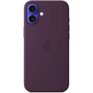 כיסוי מקורי iPhone 16 Silicone Case with MagSafe - Plum
