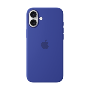 כיסוי מקורי iPhone 16 Silicone Case with MagSafe - Ultramarine