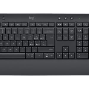 סט מקלדת ועכבר אלחוטיים BT/USB Logitech Combo For Business MK650 בצבע Graphit