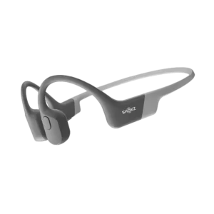 אוזניות ספורט עצם אלחוטיות Open Run מבית SHOKZ בצבע אפור