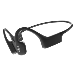 אוזניות עצם אלחוטיות לשחייה Open Swim MP3 מבית SHOKZ בצבע שחור