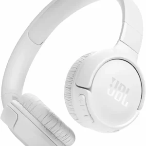 אוזניות קשת אלחוטיות JBL Tune 520BT בצבע לבן