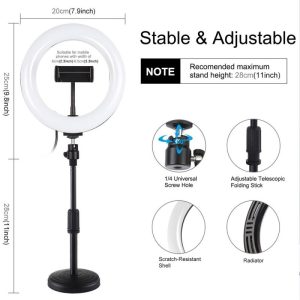 סטנד רינג לייט שולחני מבית XO